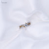 Curve Solitaire Ring