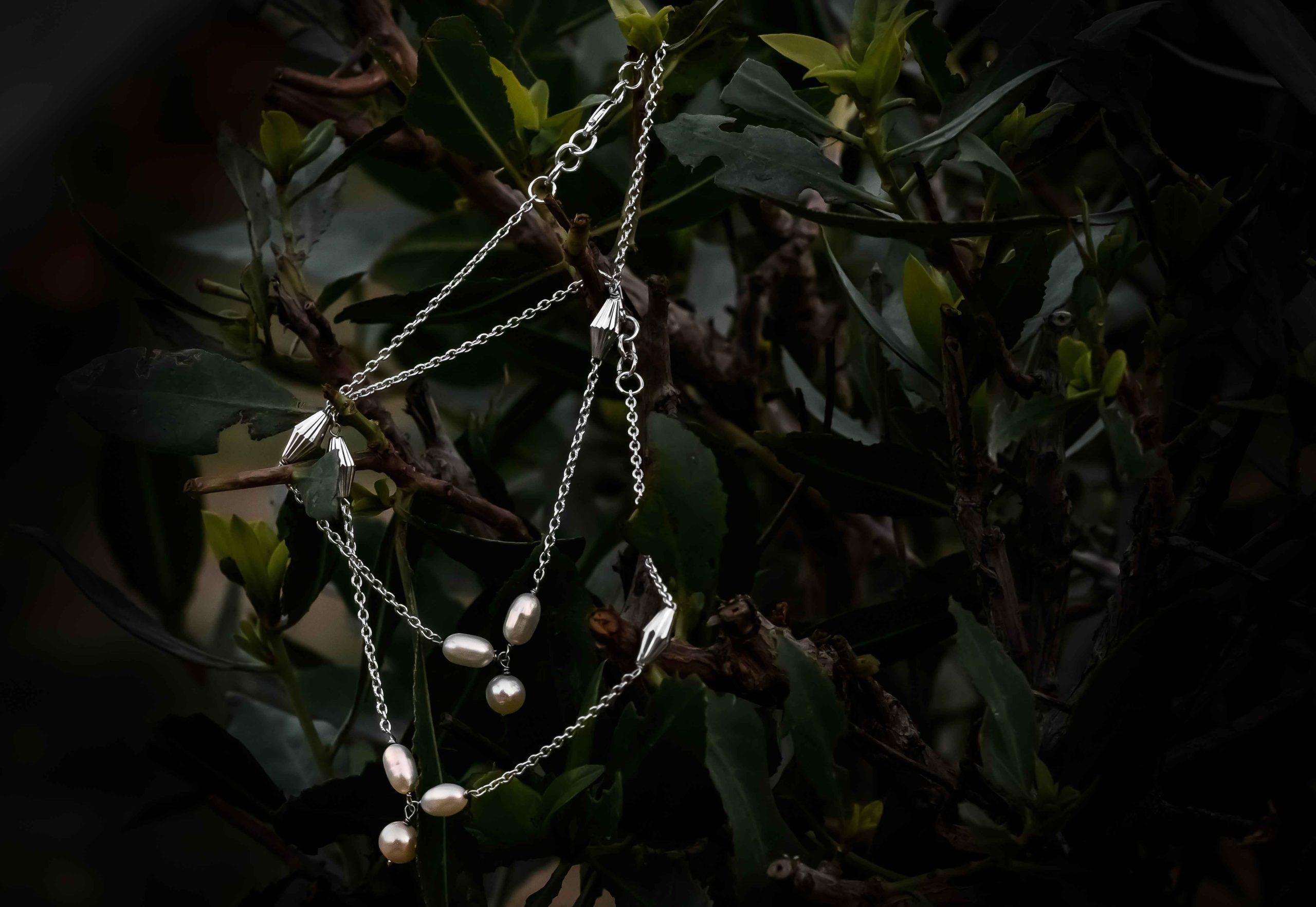 Delicate Pearl Anklet