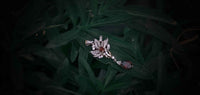 Flower Pendant - Crystal Brown