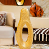 Infinity Gate Abstract Resin Artifact | Unbreakable Gold Modern Home Decor