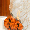 Rustic Flame Abstract Vase - Home Decor