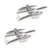 Cobra Helicopter Cufflinks