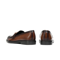 ST-08-Shaded loafers with Patina finish - DeVogue