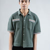 Jacquard  Button Down Shirt