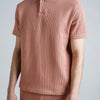 Premium Jacquard Henley T-Shirt