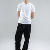 Crew Neck Jacquard T-Shirt