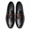 803-Black Royal Tassel Loafer