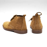 SKU: 1002- Camel Suede Shoes - DeVogue