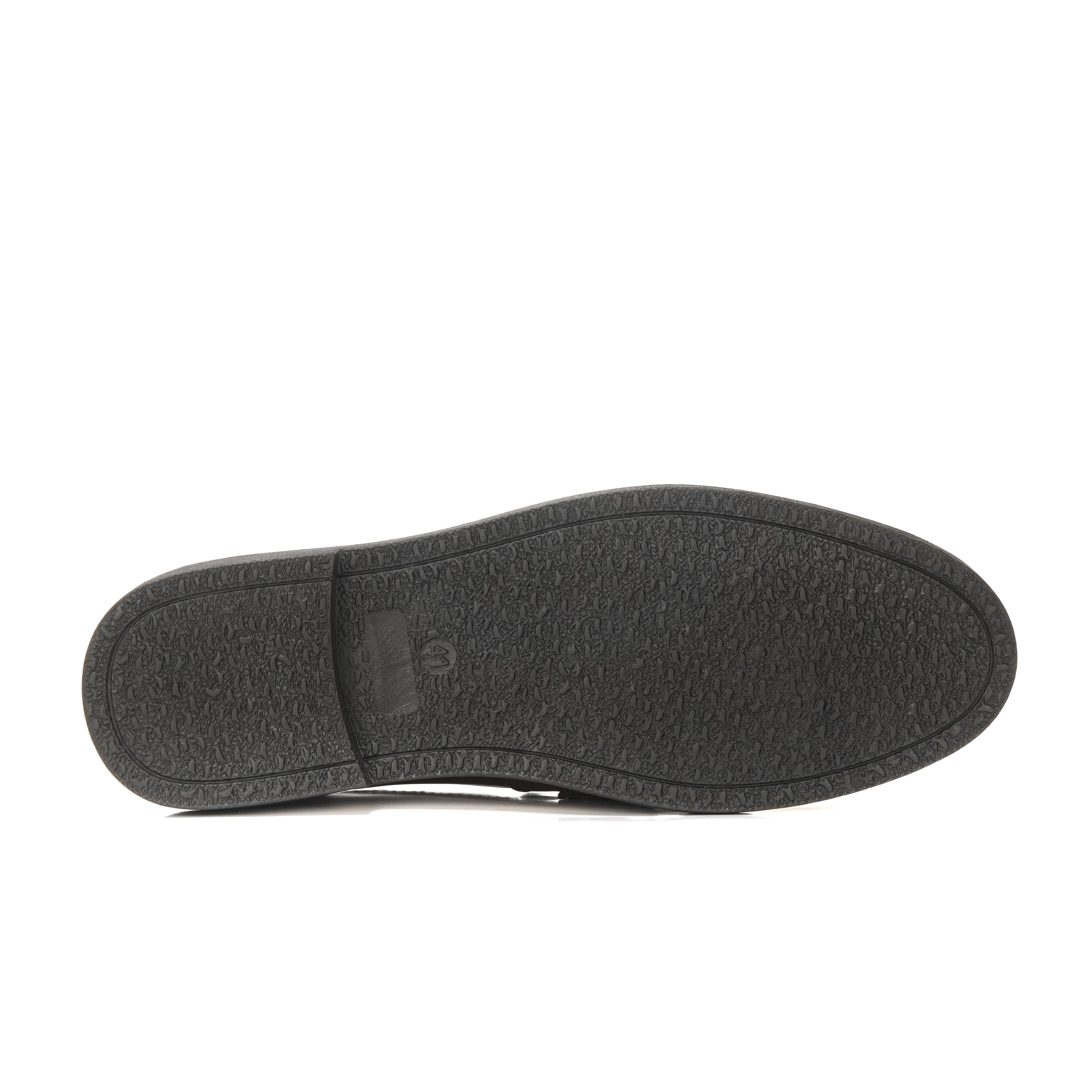 ST-08-Maroon loafers - DeVogue