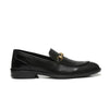 Black Cow Leather Horse Bit Formal Loafer