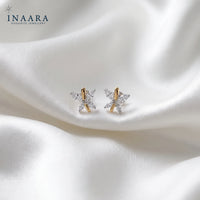 Golden Flutter Studs