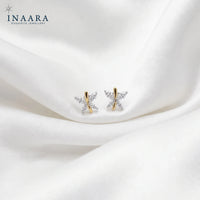 Golden Flutter Studs