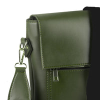 Quest Green women's crossbody bag in green by Bag X