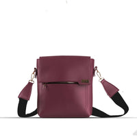 Quest Maroon women's crossbody bag in maroon by Bag X