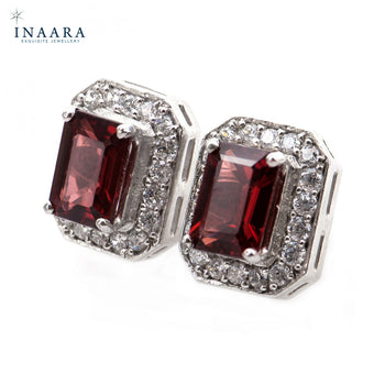 Gorgeous Garnet Earrings