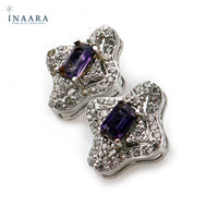 Elegant Amethyst Earrings