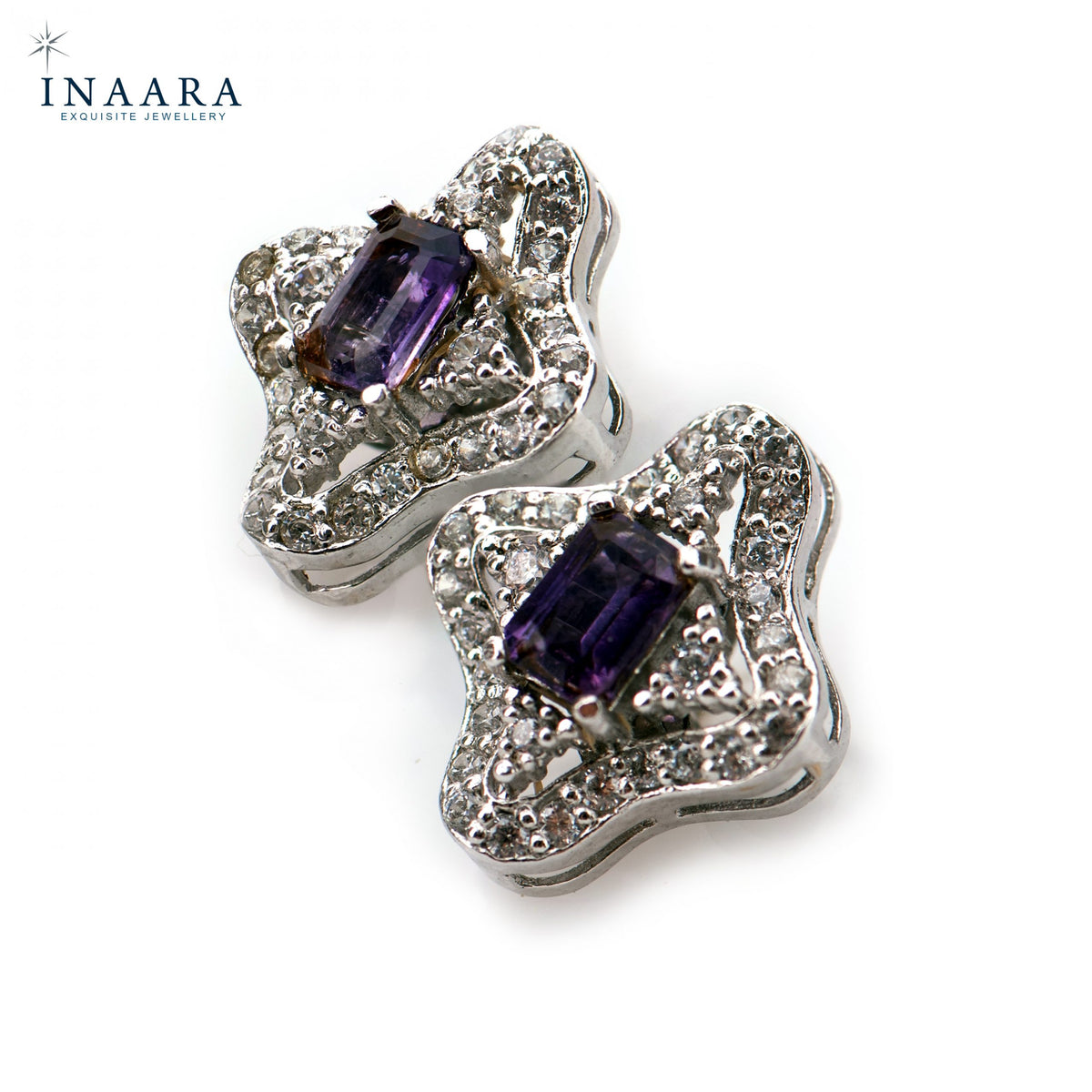 Elegant Amethyst Earrings