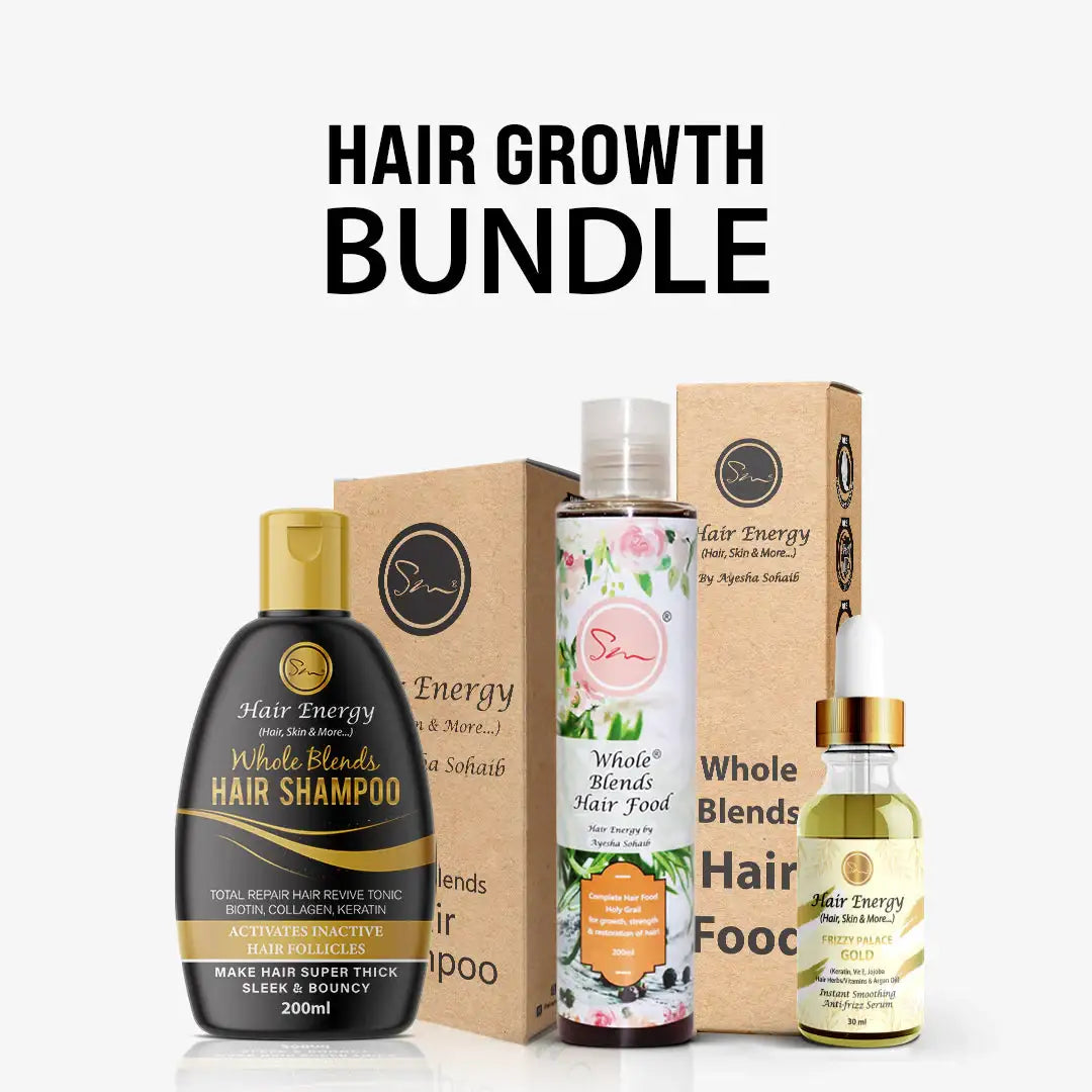 Hair Growth Bundle & Frizz Control Solution ( No More Damage) (6646172516528)