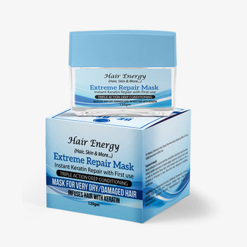 AT HOME KERATIN - INSTANT KERATIN REPAIR TRIPLE ACTION DEEP CONDITIONING MASK (7560282046723)