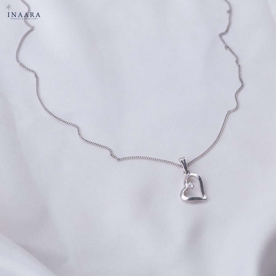 Halo Heart Pendant