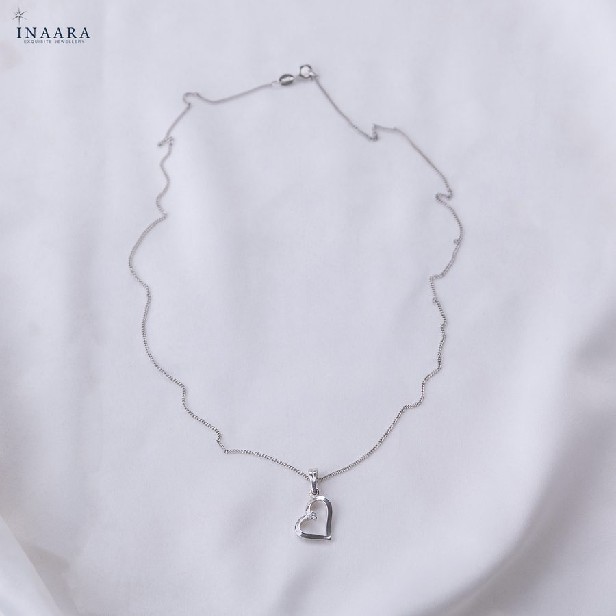 Halo Heart Pendant
