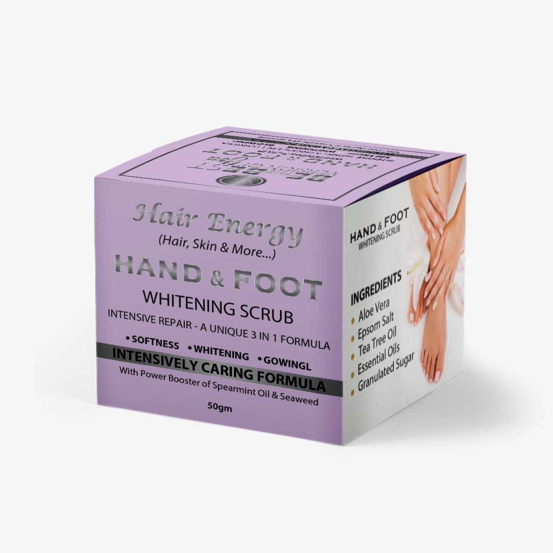 Hand & Foot Whitening Scrub Intensive Repair - A unique 3 In 1 Formula
