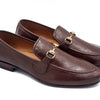 Brown Grain Premium Formal Leather Loafers