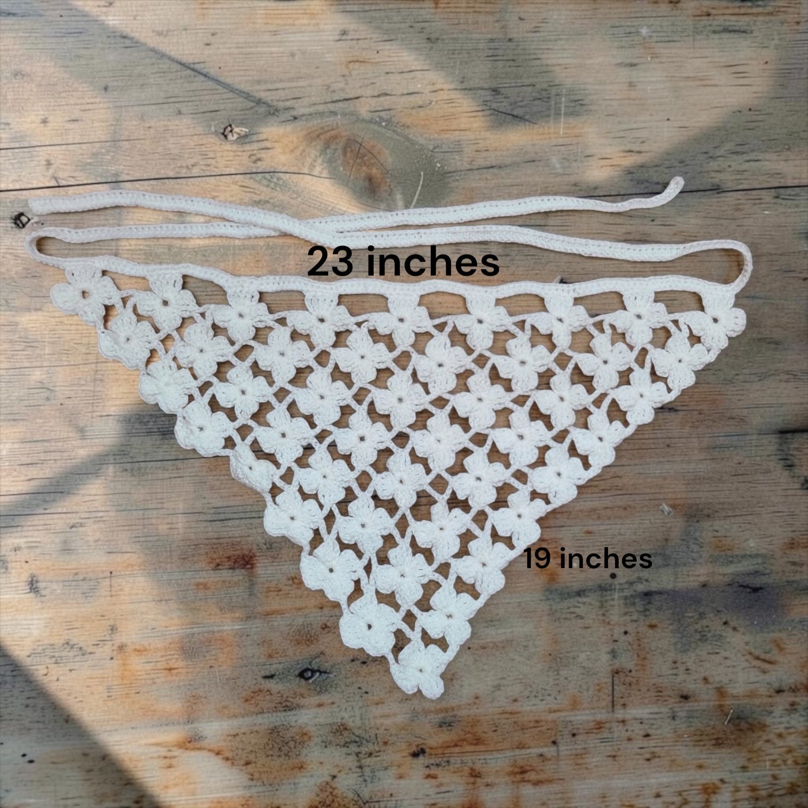 Crochet Waist Bandana – Handmade Boho Waist Wrap Belt Gulyarn