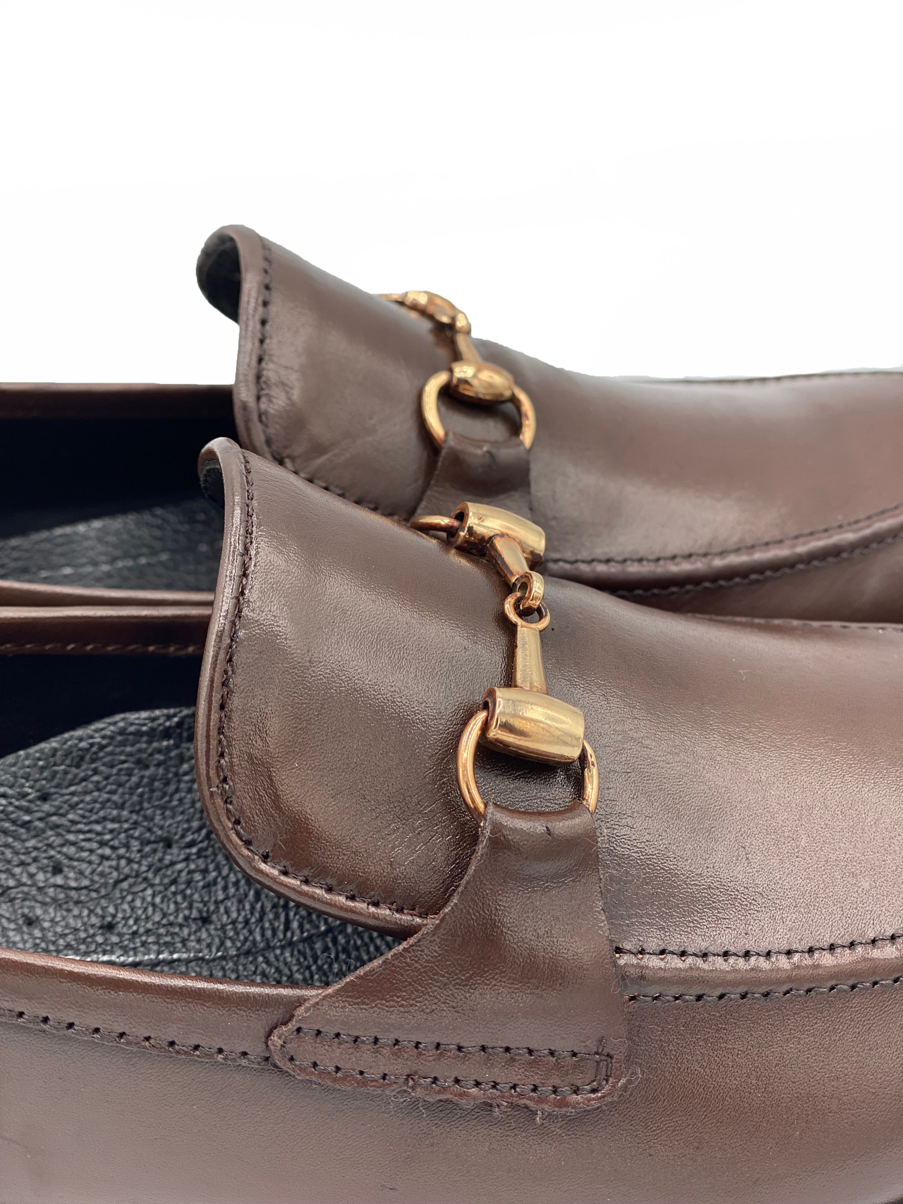 SKU:4001-Brown Cow Leather Formal Loafer Style - DeVogue
