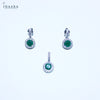 Onyx Green Pendant Set
