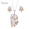Champagne Pendant Set