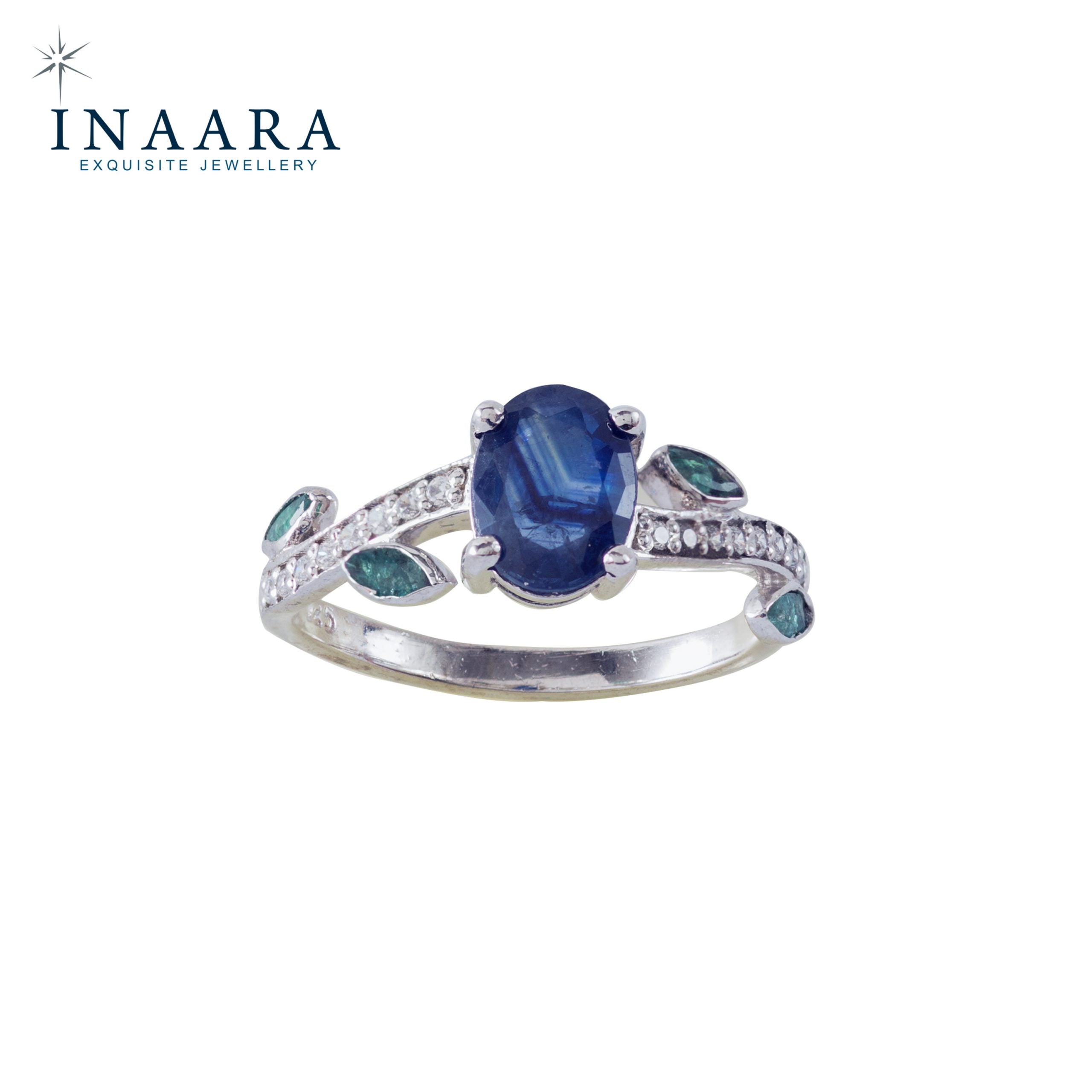 Green Leaves Ring