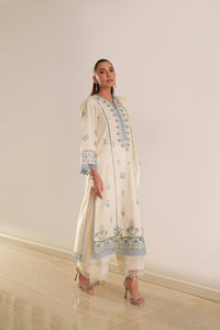 Ivory Suzani - Unstitched Luxury Lawn Suit – view 5