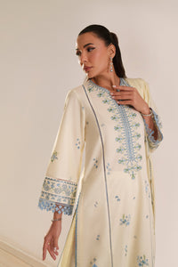 Ivory Suzani - Unstitched Luxury Lawn Suit – view 4