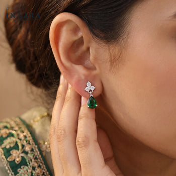 Jade Drop Earrings