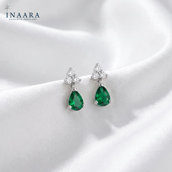 Jade Drop Earrings
