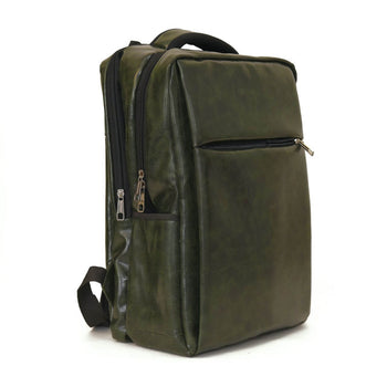 Laptop Bag Pack Green women's backpack in green by Bag X