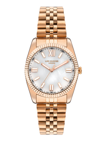 Lee Cooper - LC07824.420 - Women's Super Metal Rose Gold Watch - Nizam Watch House