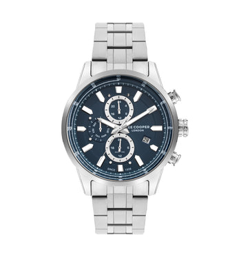 Lee Cooper - LC07836.390 - Men's Super Silver Multifunction Watch - Nizam Watch House