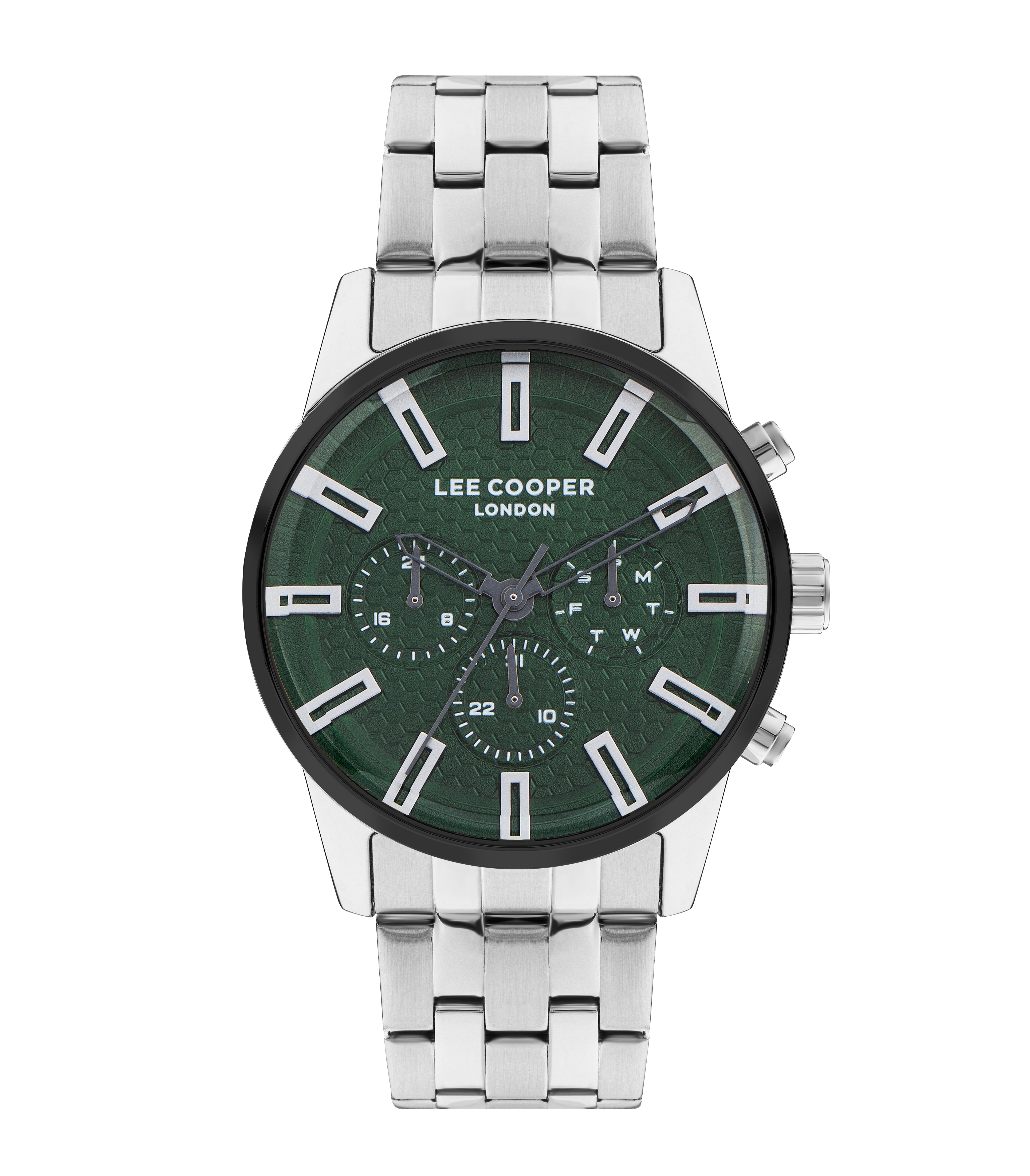 Lee Cooper - LC07879.370 - Men's Super Silver Multifunction Watch - Nizam Watch House