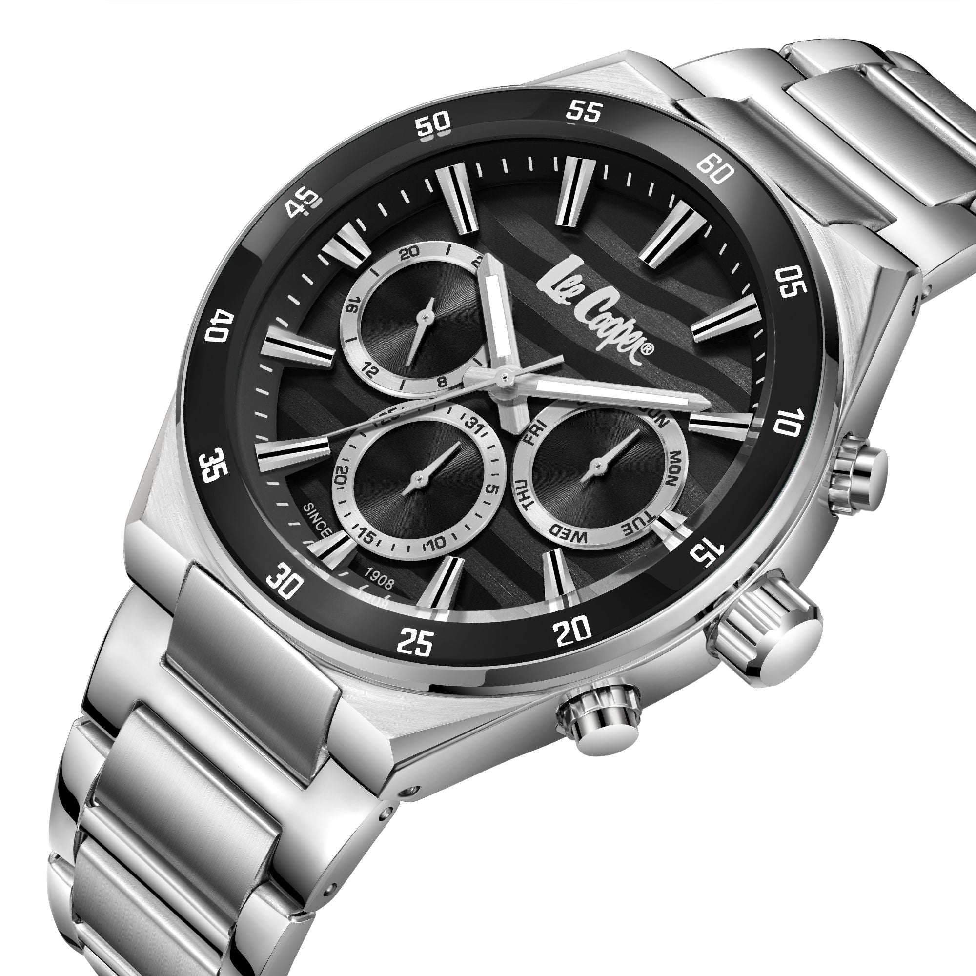 Lee Cooper Men's Super Metal Watch LC08175.350 - Nizam Watch House