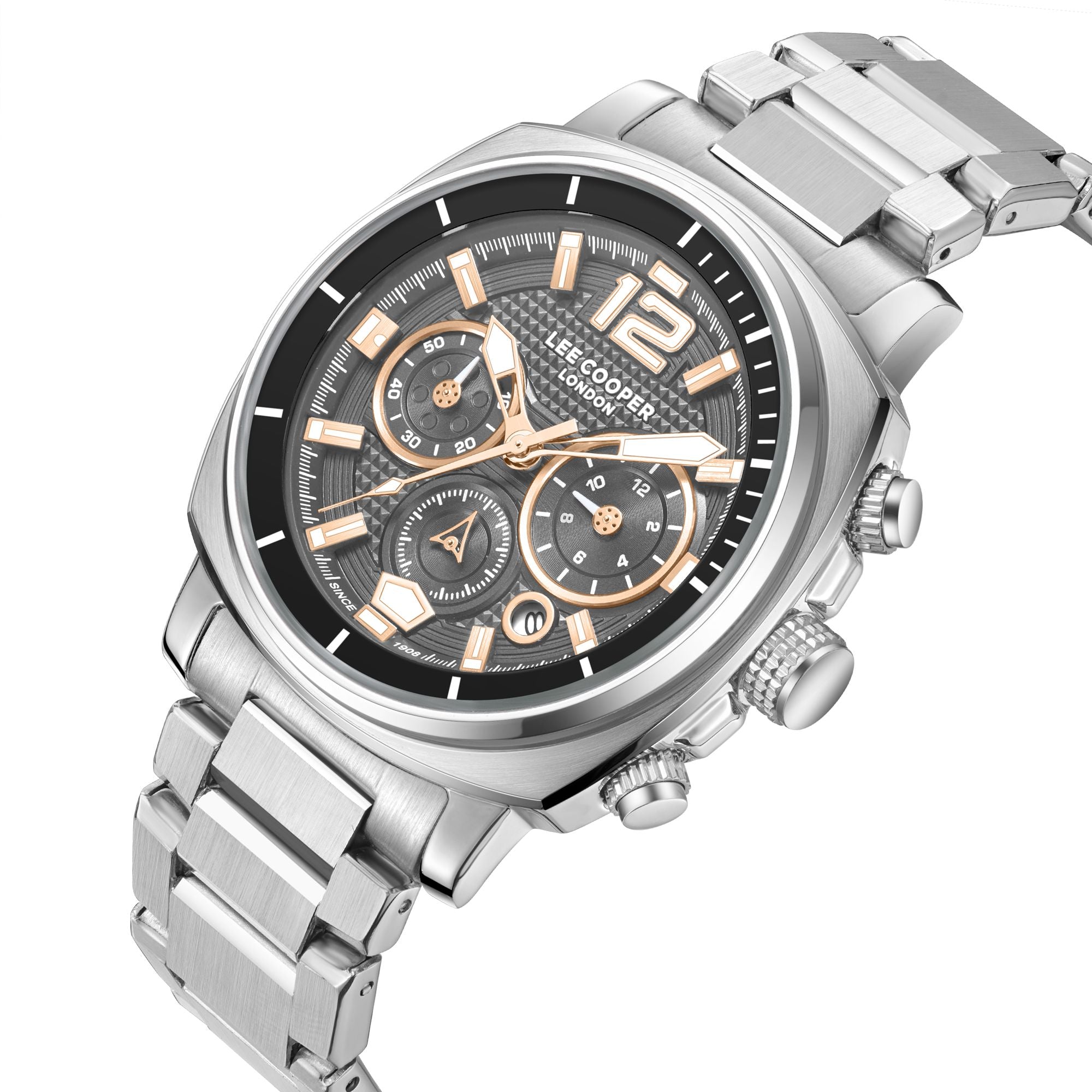 Lee Cooper Men's Super Metal Watch LC08194.360 - Nizam Watch House