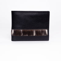 Bifold with Hair Strip On