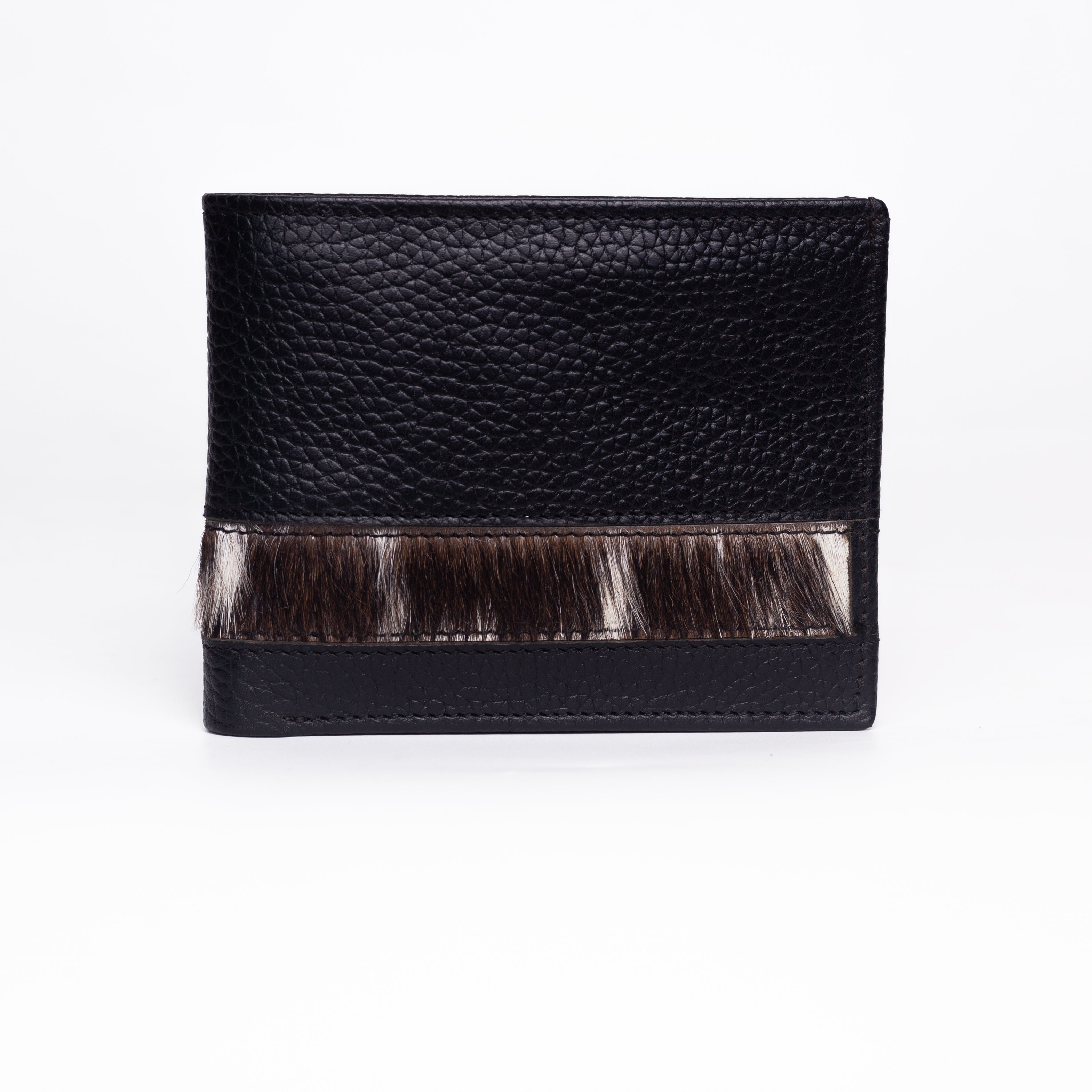 Bifold with Hair Strip On