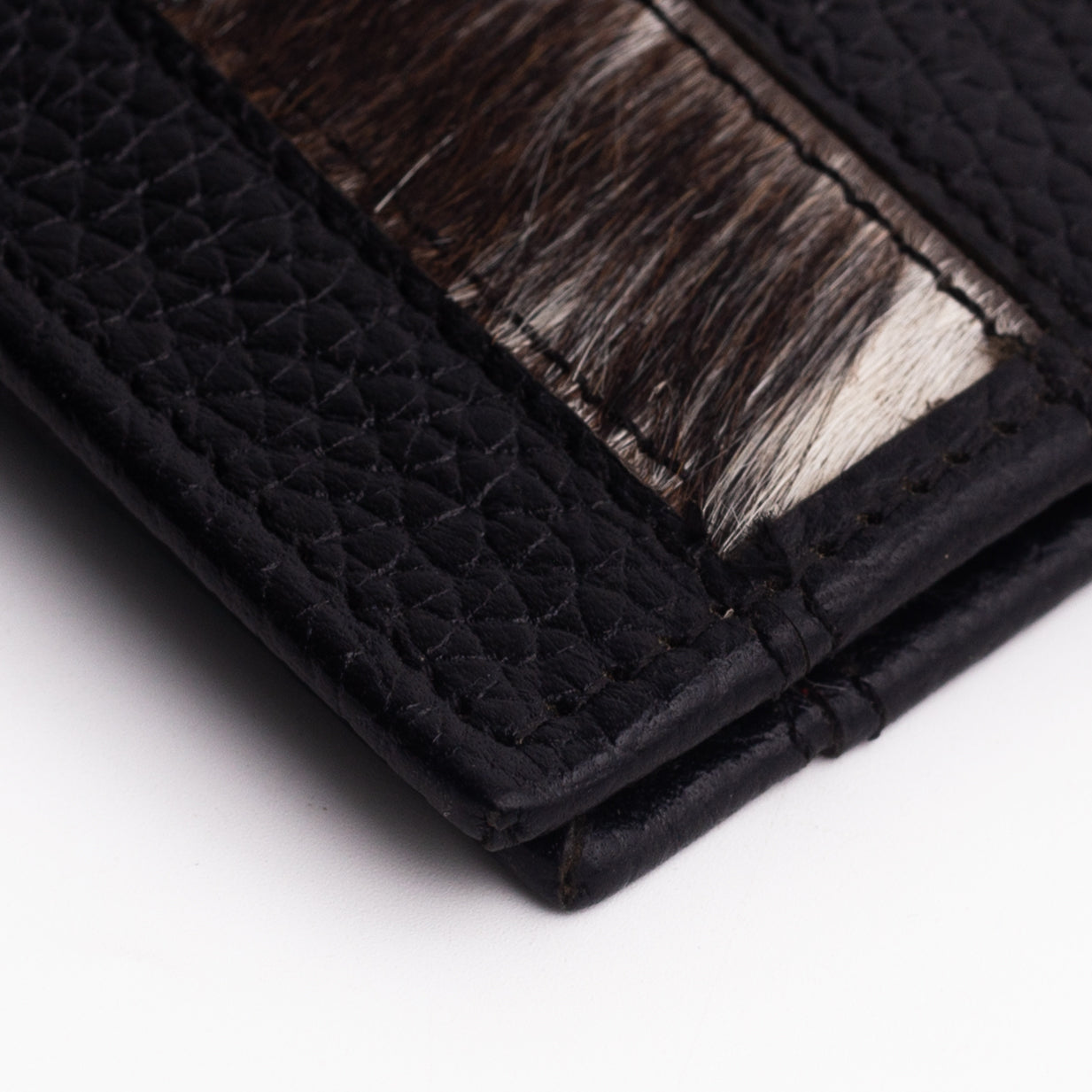 Bifold with Hair Strip On