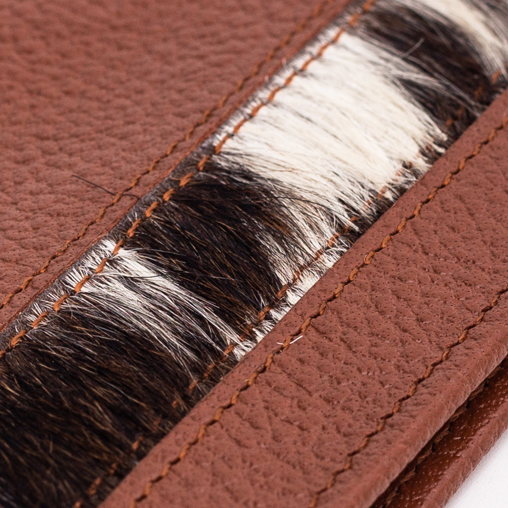 Bifold with Hair Strip On