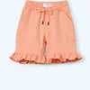 Girls Shorts With Frill Details