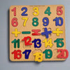 Montessori Math Counting & Symbol Puzzle Board [Mf-125]