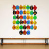 Montessori Classroom Apple Haroof E Tahaji Wall Foam Sheet [Ft-991]
