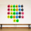Montessori Classroom Apple Small Alphabet Wall Foam Sheet [Ft-992]